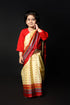 BookMyCostume Bihu Dance Saree Assamese Indian State For Girls Fancy Dress Costume for Girls